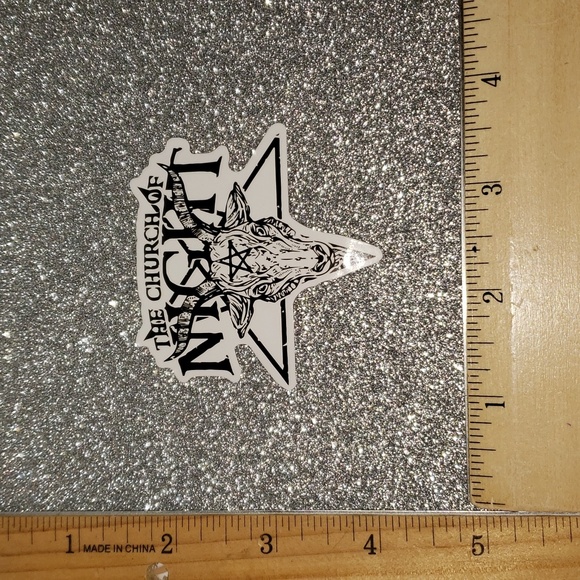 ART Gothic WATERPOOF Sticker Satan - Picture 2 of 8